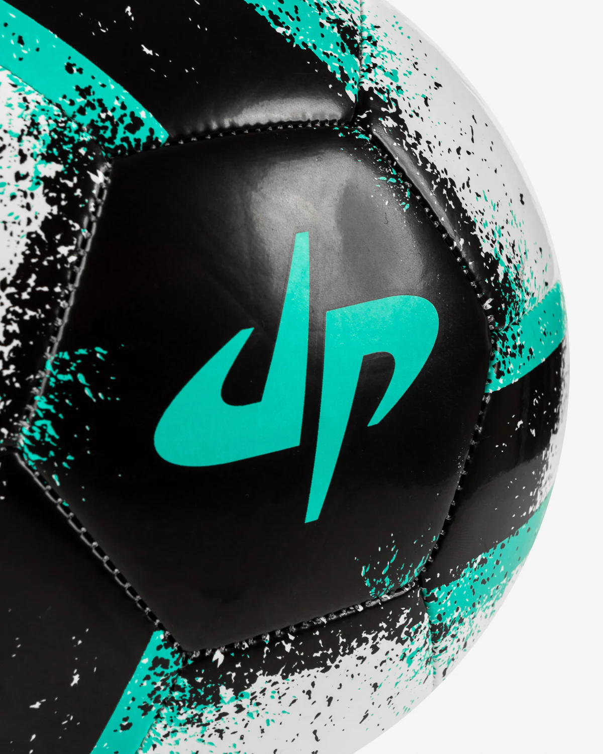 Dude Perfect Official Soccer Ball (White/Black/Mint) - Image 8