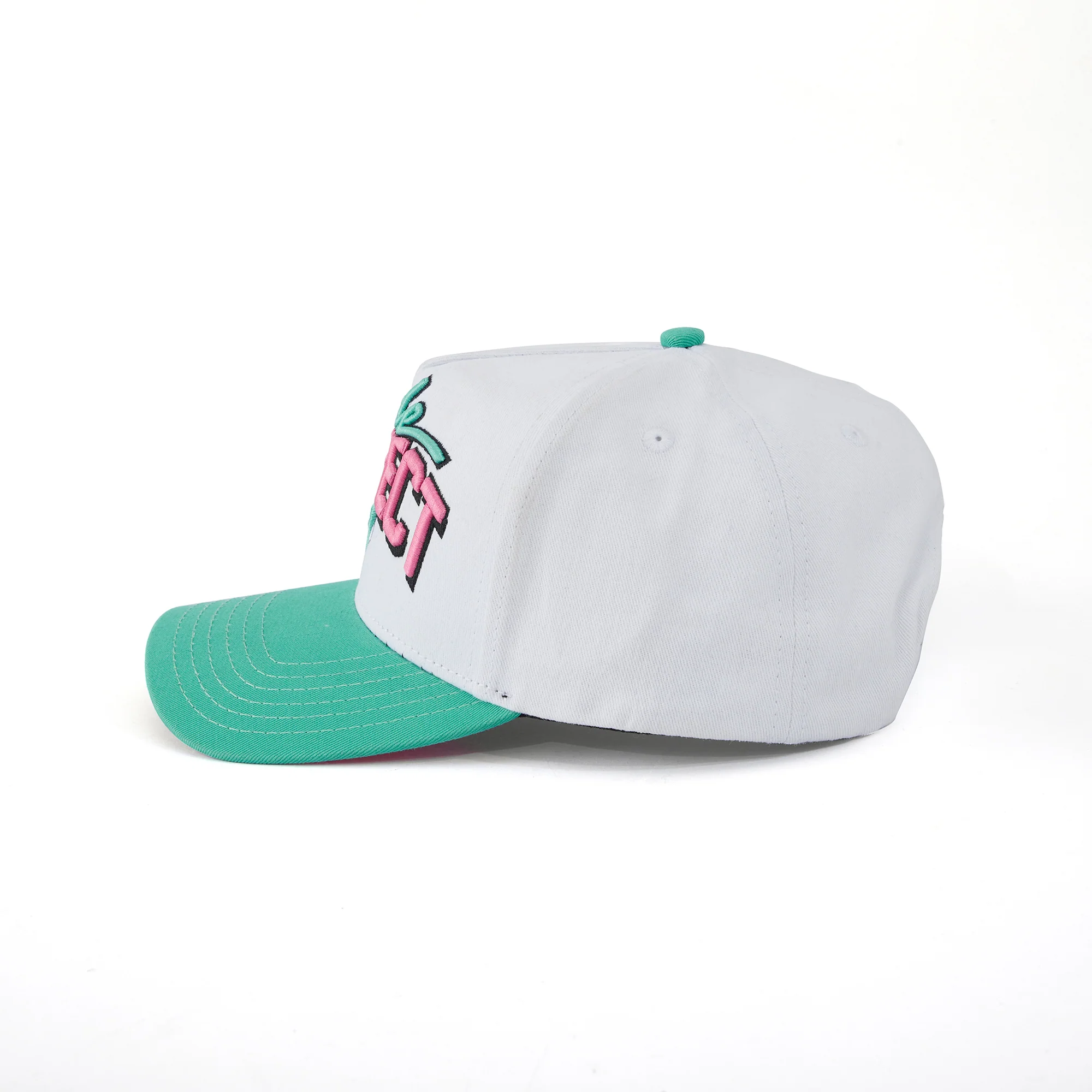 Retro Dude Script Snapback Hat - Image 4